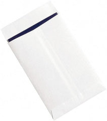 Made in USA - 9" Long x 6" Wide Peel-Off Self-Seal Flat Envelope - White - USA Tool & Supply