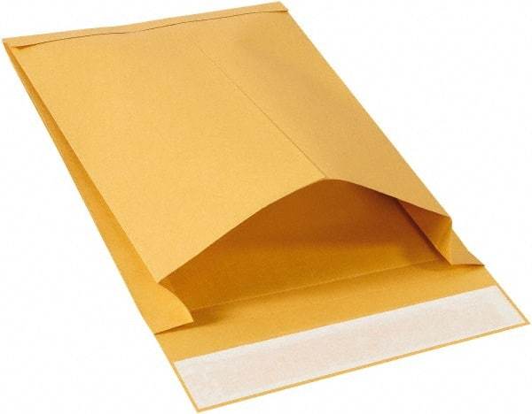 Made in USA - 13" Long x 9-1/2" Wide Peel-Off Self-Seal Natural Kraft Envelope - Kraft - USA Tool & Supply