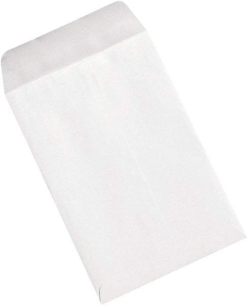 Made in USA - 9-1/2" Long x 6-1/2" Wide Self Seal White Catalog Envelope - White - USA Tool & Supply