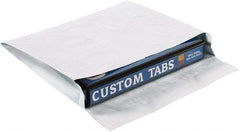 Dupont - 13" Long x 10" Wide Peel-Off Self-Seal Tyvek Expansion Envelope - White - USA Tool & Supply