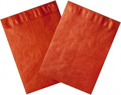 Dupont - 12" Long x 9" Wide Peel-Off Self-Seal Tyvek Flat Catalog Envelopes - Red - USA Tool & Supply