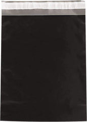 Value Collection - 19" Long x 14-1/2" Wide Peel-Off Self-Seal Courier Envelope - Black - USA Tool & Supply