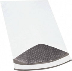 Made in USA - 19" Long x 12-1/2" Wide Peel-Off Self-Seal Padded Mailer - White - USA Tool & Supply