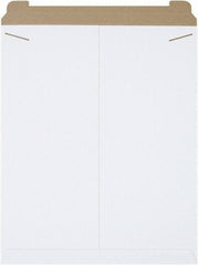 Made in USA - 27" Long x 22" Wide Regular Flat Mailer - White - USA Tool & Supply