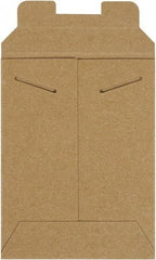 Made in USA - 8" Long x 6" Wide Regular Flat Mailer - Kraft - USA Tool & Supply