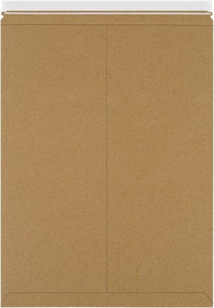 Made in USA - 24" Long x 18" Wide Peel-Off Self-Seal Flat Mailer - Kraft - USA Tool & Supply