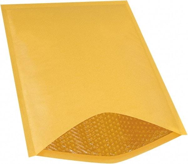 Made in USA - 20" Long x 14-1/4" Wide Regular Bubble Mailer - Kraft - USA Tool & Supply