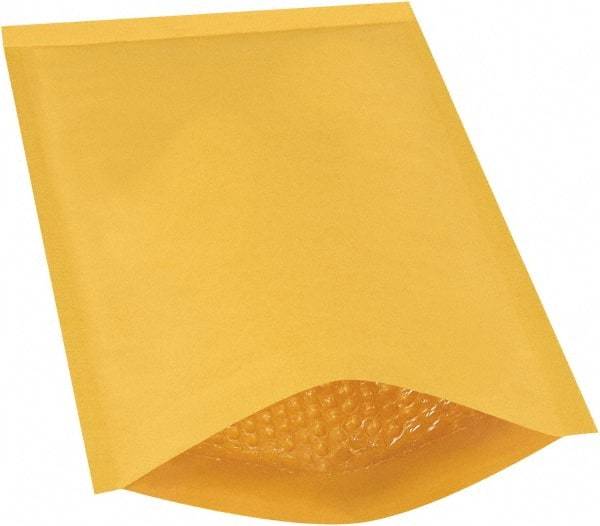 Made in USA - 14-1/2" Long x 9-1/2" Wide Regular Bubble Mailer - Kraft - USA Tool & Supply
