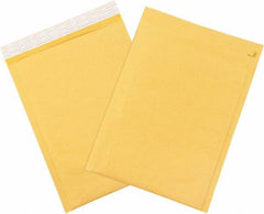 Value Collection - 16" Long x 10-1/2" Wide Peel-Off Self-Seal Bubble Mailer - Kraft - USA Tool & Supply