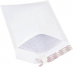Value Collection - 12" Long x 7-1/4" Wide Peel-Off Self-Seal Bubble Mailer - White - USA Tool & Supply