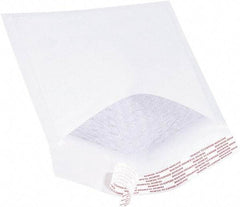 Value Collection - 10" Long x 6" Wide Peel-Off Self-Seal Bubble Mailer - White - USA Tool & Supply