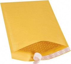 Made in USA - 14-1/2" Long x 9-1/2" Wide Peel-Off Self-Seal Bubble Mailer - Kraft - USA Tool & Supply