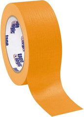 Tape Logic - 2" Wide x 60 Yd Long Orange Crepe Paper Masking Tape - 4.9 mil Thick - USA Tool & Supply