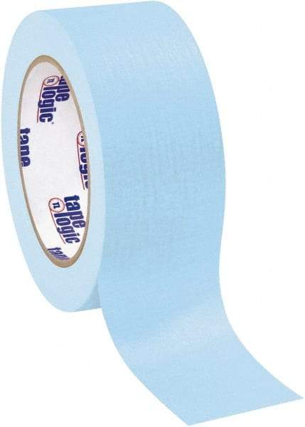 Tape Logic - 2" Wide x 60 Yd Long Blue Crepe Paper Masking Tape - 4.9 mil Thick - USA Tool & Supply