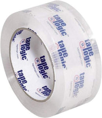 Tape Logic - 2" x 110 Yd Clear Acrylic Adhesive Packaging Tape - Polypropylene Film Backing, 2 mil Thick - USA Tool & Supply