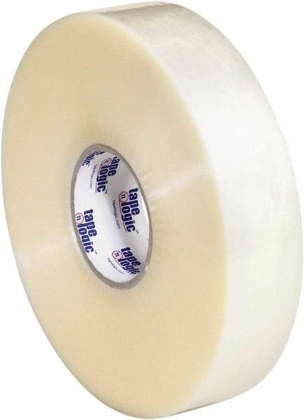 Tape Logic - 2" x 1,000 Yd Clear Hot Melt Adhesive Packaging Tape - Polypropylene Film Backing, 1.6 mil Thick, 26 Lb Tensile Strength - USA Tool & Supply