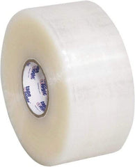 Tape Logic - 2" x 220 Yd Clear Acrylic Adhesive Packaging Tape - Polypropylene Film Backing, 2 mil Thick, 20 Lb Tensile Strength - USA Tool & Supply