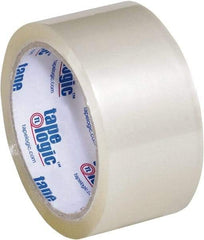 Tape Logic - 2" x 55 Yd Clear Acrylic Adhesive Packaging Tape - Polypropylene Film Backing, 2.2 mil Thick, 21.4 Lb Tensile Strength - USA Tool & Supply