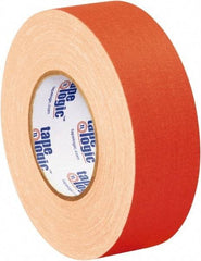 Tape Logic - 2" x 50 Yds Fluorescent Orange Gaffers Tape - 11 mil, Rubber Adhesive - USA Tool & Supply
