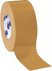 Tape Logic - 3" x 60 Yds Beige Duct Tape - 10 mil, Rubber Adhesive - USA Tool & Supply