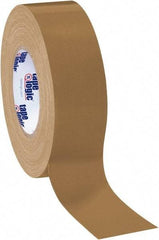Tape Logic - 2" x 60 Yds Brown Duct Tape - 10 mil, Rubber Adhesive - USA Tool & Supply