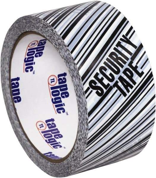 Tape Logic - 3,960" Long, Black/White Security Tape - For Multi-Use - USA Tool & Supply