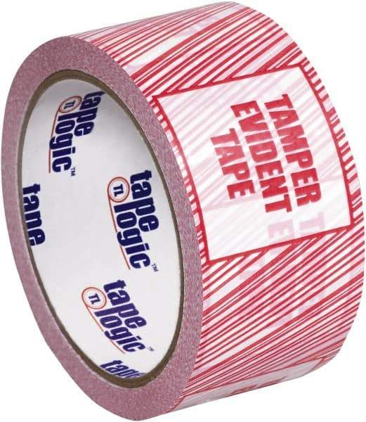 Tape Logic - 3,960" Long, Red/White Security Tape - For Multi-Use - USA Tool & Supply