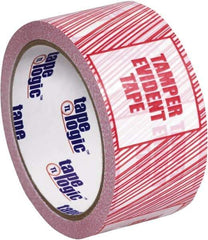 Tape Logic - 3,960" Long, Red/White Security Tape - For Multi-Use - USA Tool & Supply