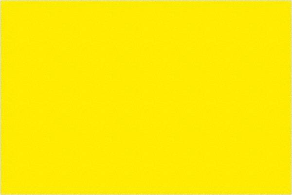 Tape Logic - 3" Long, Fluorescent Yellow Paper Inventory Labels - For Multi-Use - USA Tool & Supply