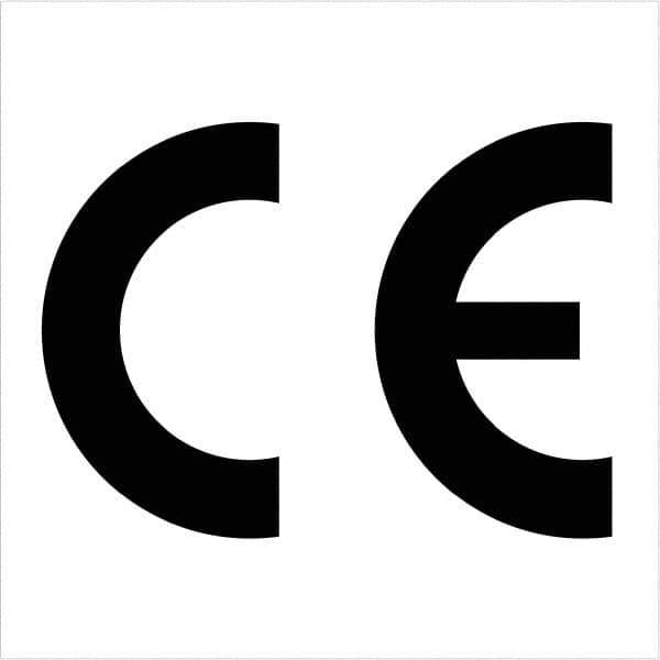 Tape Logic - 1" Long, Black/White Paper D.O.T. Labels - For Multi-Use - USA Tool & Supply