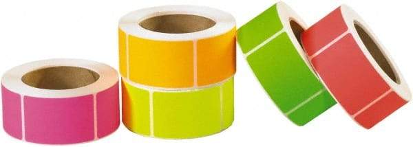 Tape Logic - 2" Long, Assorted Paper Inventory Labels - For Multi-Use - USA Tool & Supply