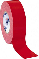 Tape Logic - 2" x 60 Yds Red Duct Tape - 10 mil, Rubber Adhesive - USA Tool & Supply
