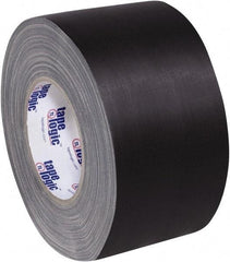 Tape Logic - 3" x 60 Yds Black Gaffers Tape - 11 mil, Rubber Adhesive - USA Tool & Supply