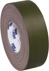 Tape Logic - 3" x 60 Yds Olive Green Gaffers Tape - 11 mil, Rubber Adhesive - USA Tool & Supply