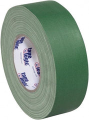 Tape Logic - 2" x 60 Yds Green Gaffers Tape - 11 mil, Rubber Adhesive - USA Tool & Supply