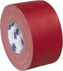 Tape Logic - 3" x 60 Yds Red Gaffers Tape - 11 mil, Rubber Adhesive - USA Tool & Supply
