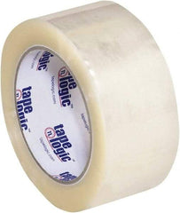 Tape Logic - 2" x 110 Yd Clear Hot Melt Adhesive Packaging Tape - Polypropylene Film Backing, 1.9 mil Thick, 22 Lb Tensile Strength - USA Tool & Supply