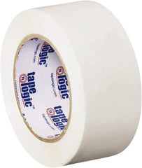 Tape Logic - 2" x 110 Yd White Acrylic Adhesive Packaging Tape - Polypropylene Film Backing, 2.2 mil Thick, 21.4 Lb Tensile Strength - USA Tool & Supply