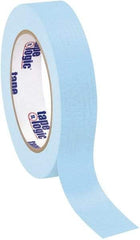 Tape Logic - 1" Wide x 60 Yd Long Blue Crepe Paper Masking Tape - 4.9 mil Thick - USA Tool & Supply