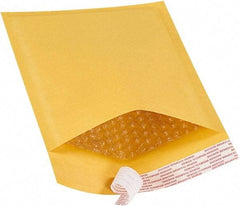 Made in USA - 10" Long x 6" Wide Peel-Off Self-Seal Bubble Mailer - Kraft - USA Tool & Supply