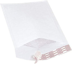 Value Collection - 10" Long x 5" Wide Peel-Off Self-Seal Bubble Mailer - White - USA Tool & Supply