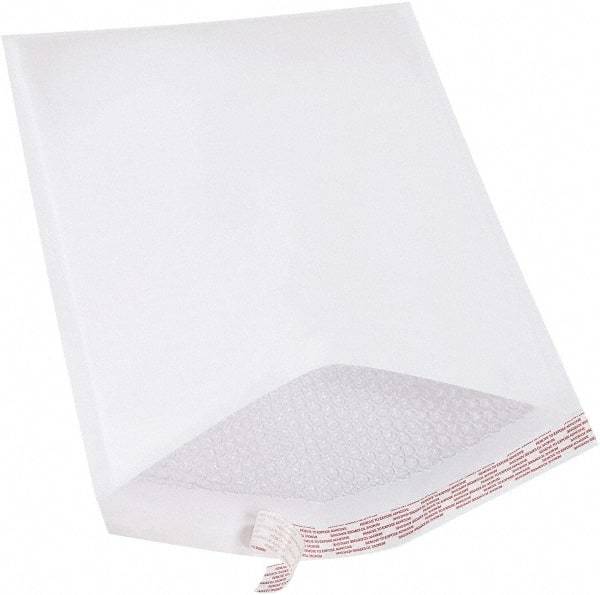 Made in USA - 20" Long x 14-1/4" Wide Peel-Off Self-Seal Bubble Mailer - White - USA Tool & Supply