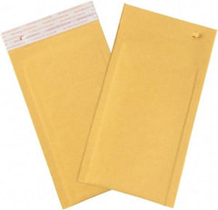 Value Collection - 10" Long x 5" Wide Peel-Off Self-Seal Bubble Mailer - Kraft - USA Tool & Supply