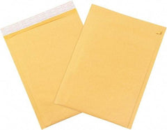 Value Collection - 12" Long x 7-1/4" Wide Peel-Off Self-Seal Bubble Mailer - Kraft - USA Tool & Supply