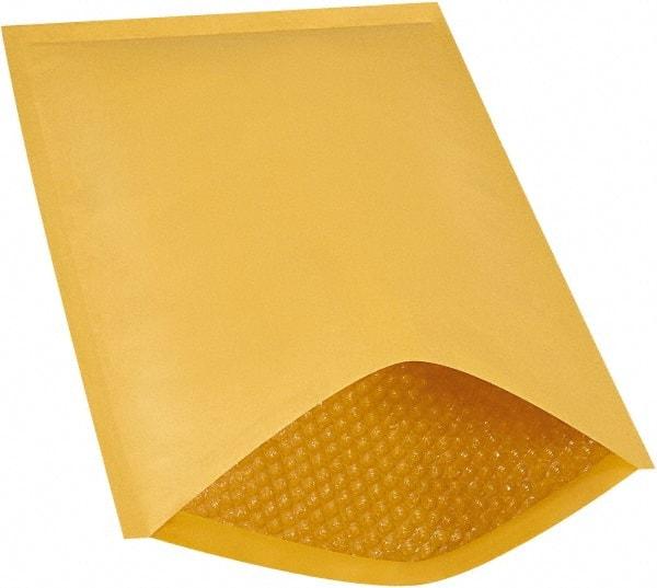 Made in USA - 19" Long x 12-1/2" Wide Regular Bubble Mailer - Kraft - USA Tool & Supply
