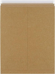 Made in USA - 21" Long x 17" Wide Peel-Off Self-Seal Flat Mailer - Kraft - USA Tool & Supply