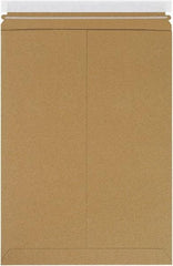 Made in USA - 18" Long x 13" Wide Peel-Off Self-Seal Flat Mailer - Kraft - USA Tool & Supply
