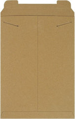 Made in USA - 18" Long x 13" Wide Regular Flat Mailer - Kraft - USA Tool & Supply