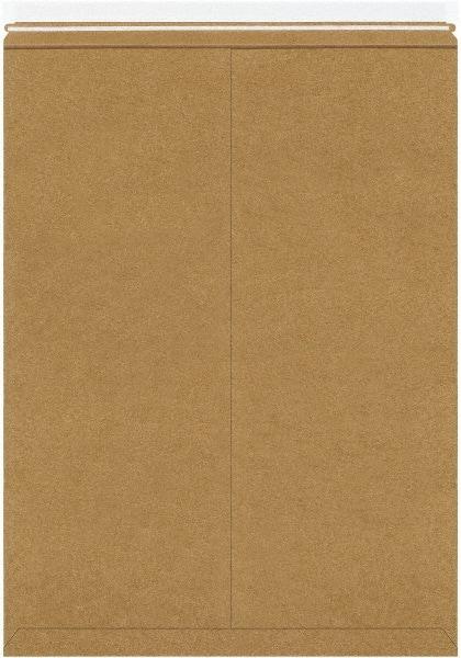 Made in USA - 27" Long x 20" Wide Peel-Off Self-Seal Flat Mailer - Kraft - USA Tool & Supply