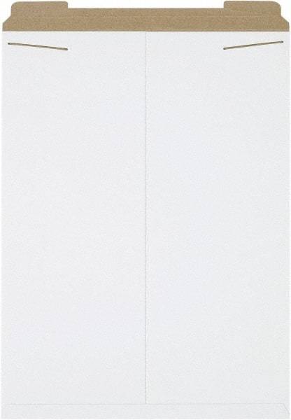 Made in USA - 27" Long x 20" Wide Regular Flat Mailer - White - USA Tool & Supply